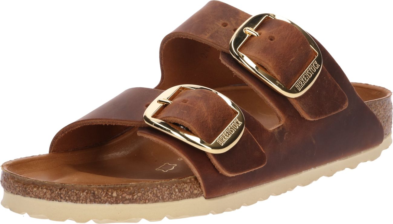 Pantofle 'Arizona' Birkenstock hnědá