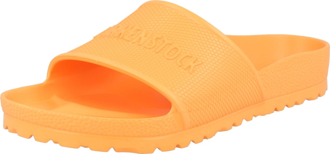 Pantofle 'Barbados' Birkenstock oranžová