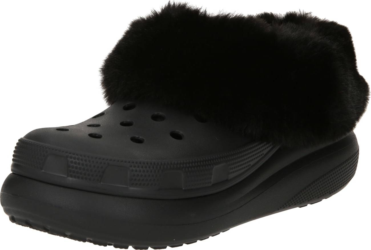 Pantofle 'Furever Crush' Crocs černá