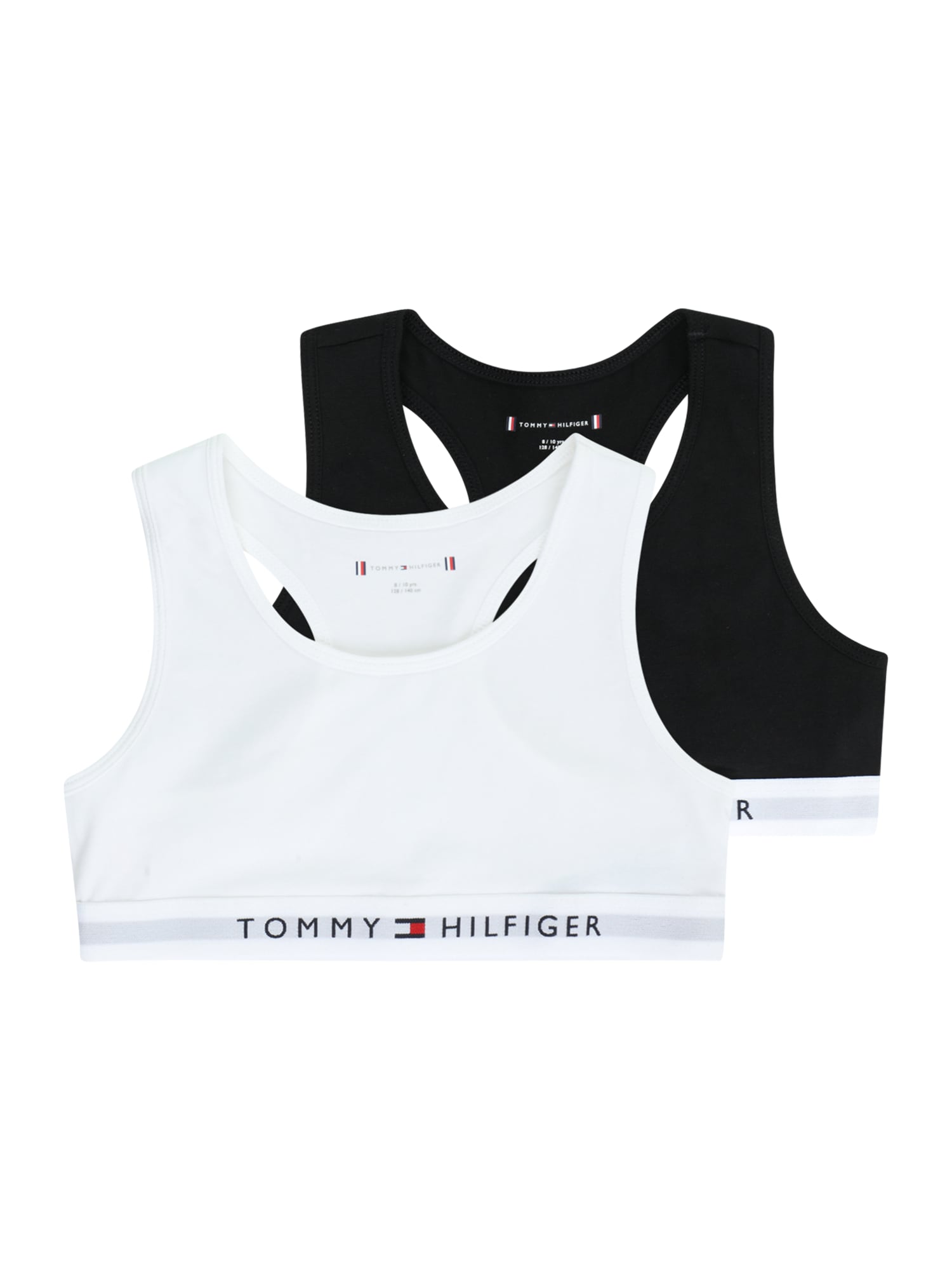 Podprsenka Tommy Hilfiger tmavě modrá / šedá / černá / bílá