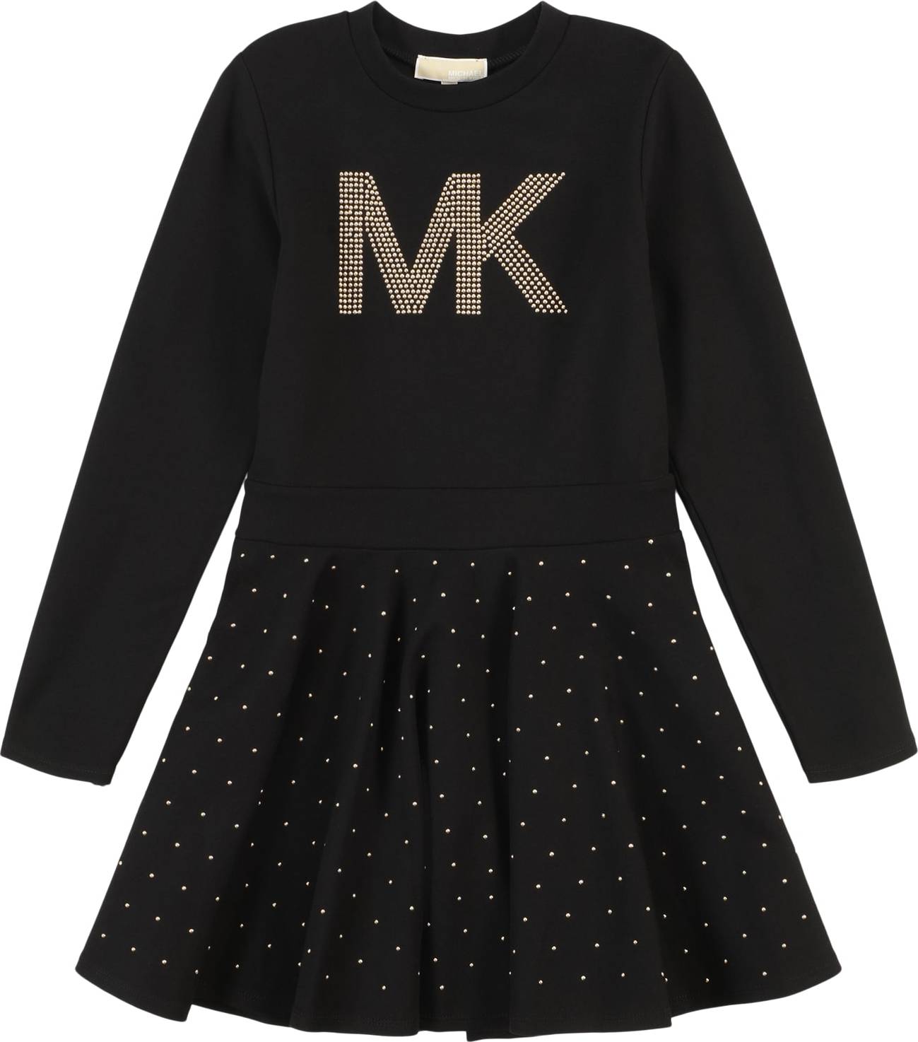 Šaty Michael Kors Kids zlatá / černá