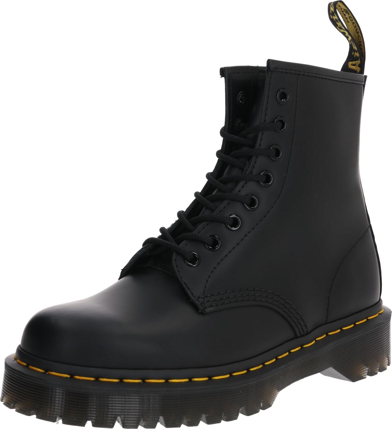 Šněrovací kozačky '1460 Bex' Dr. Martens tmavě žlutá / černá