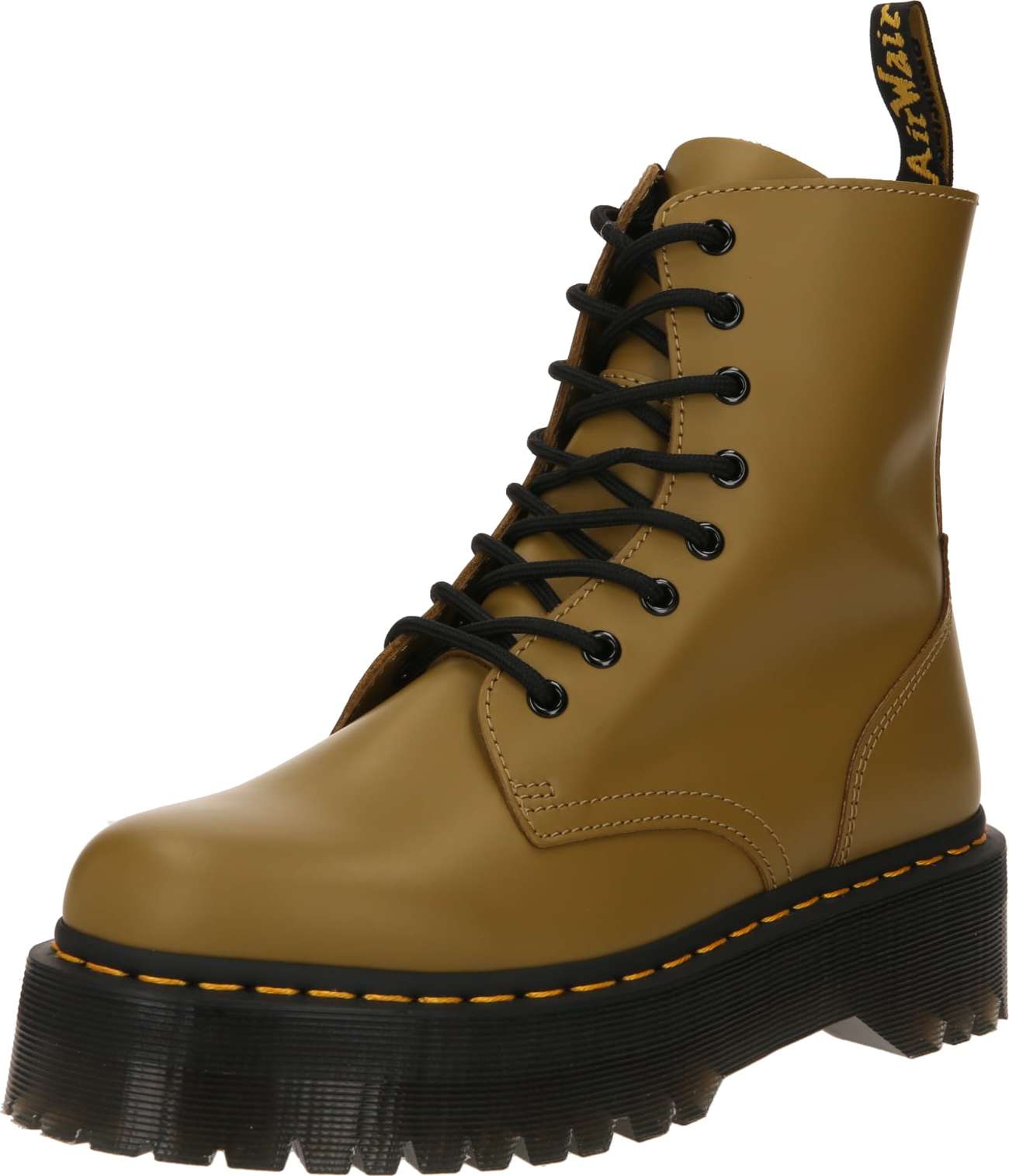 Šněrovací kozačky 'Jadon' Dr. Martens olivová / černá