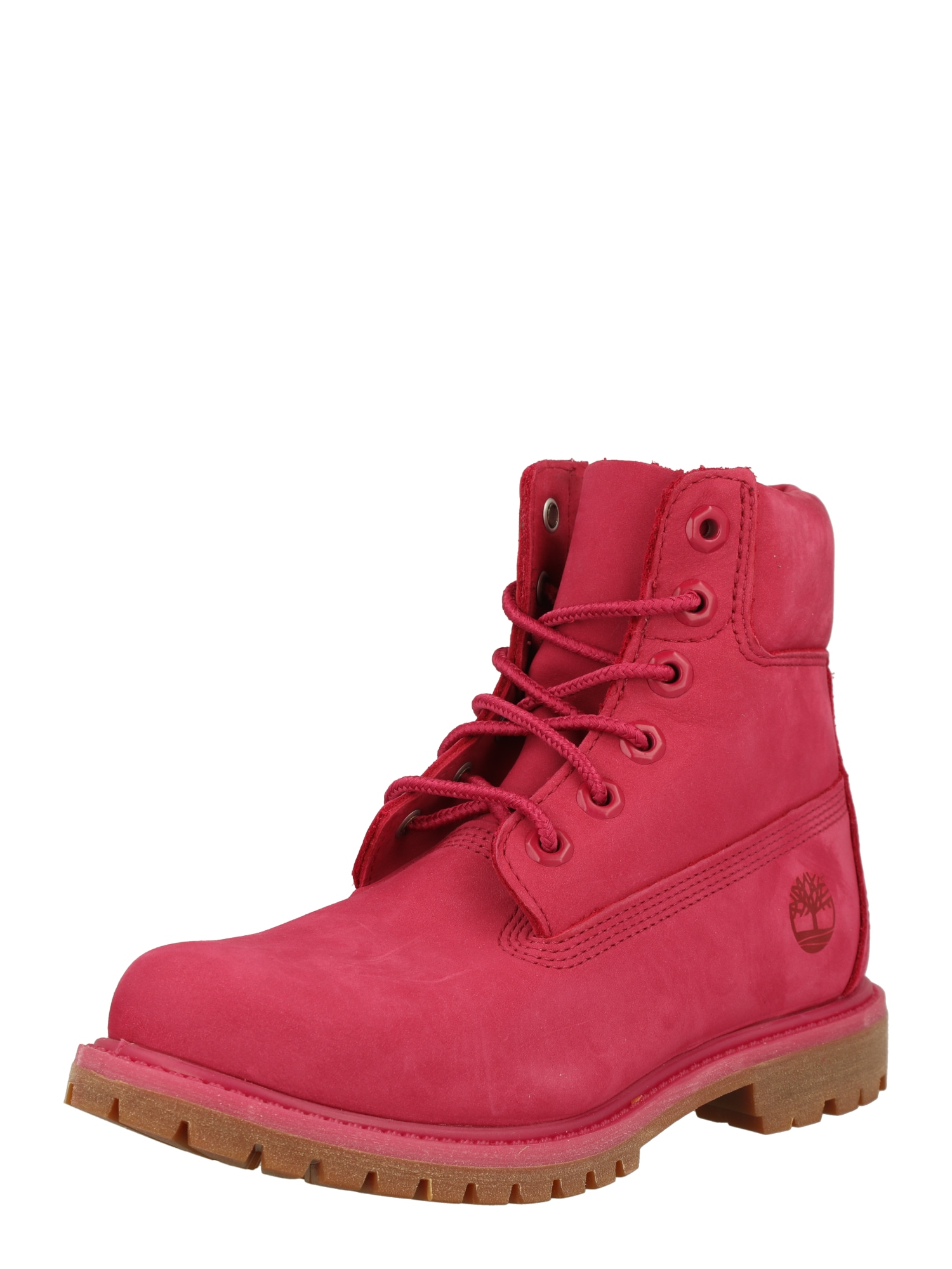 Šněrovací kozačky Timberland cyclam