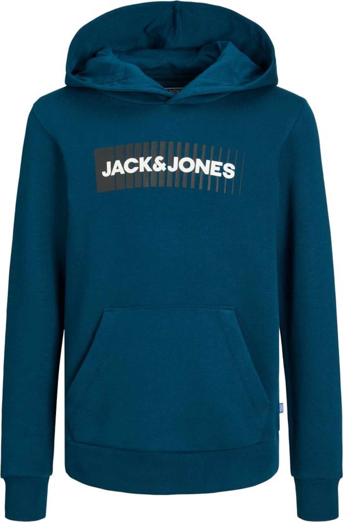 Svetr Jack & Jones Junior modrá / khaki / bílá