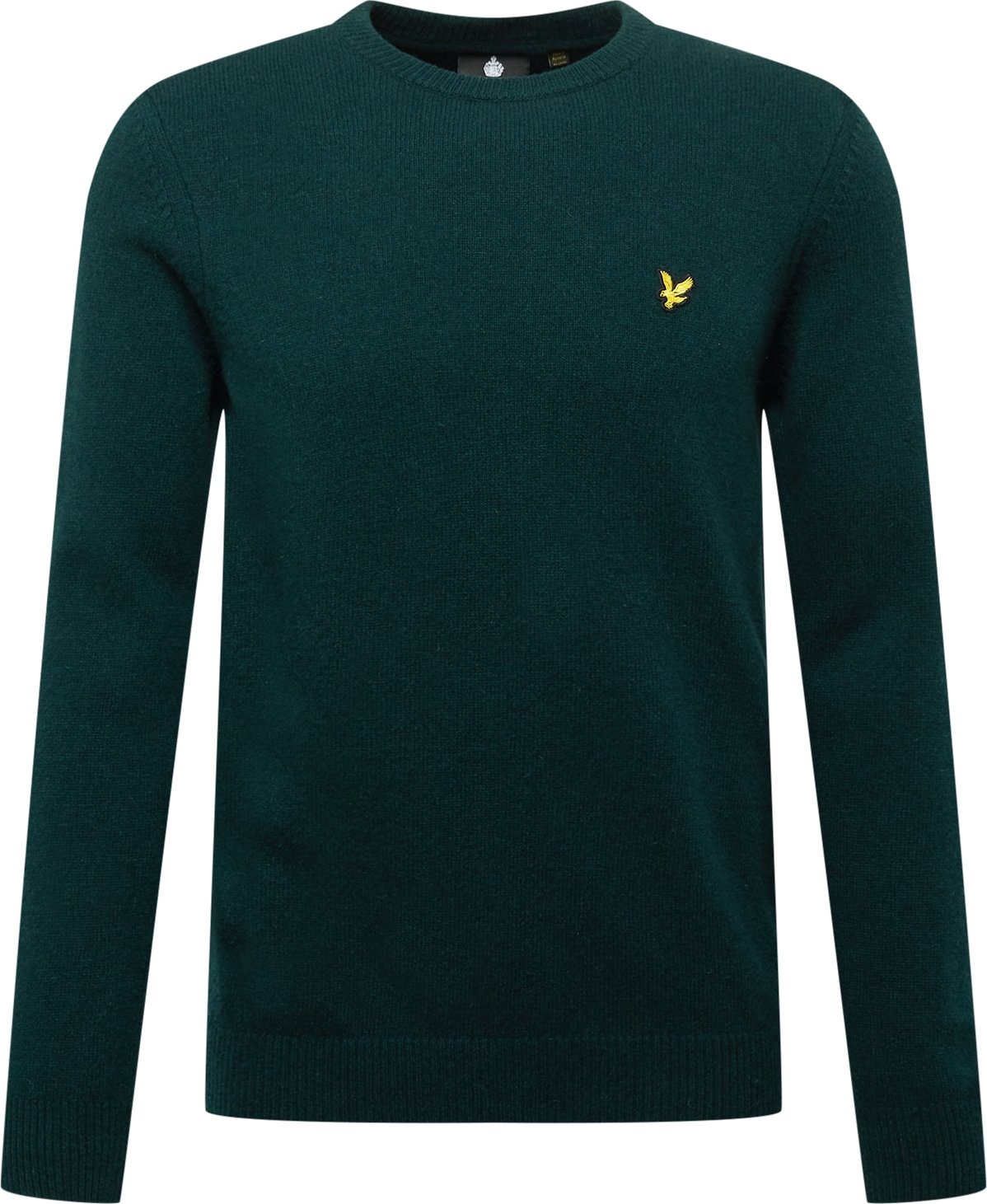 Svetr Lyle & Scott žlutá / tmavě zelená