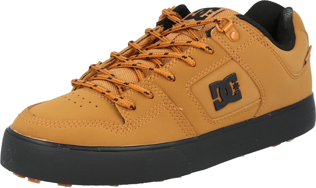 Tenisky DC Shoes oranžová / černá