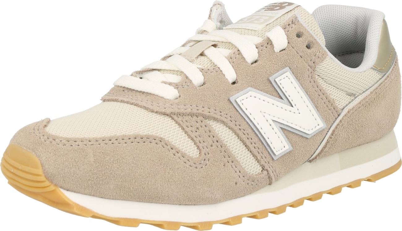 Tenisky New Balance béžová / světle hnědá / bílá