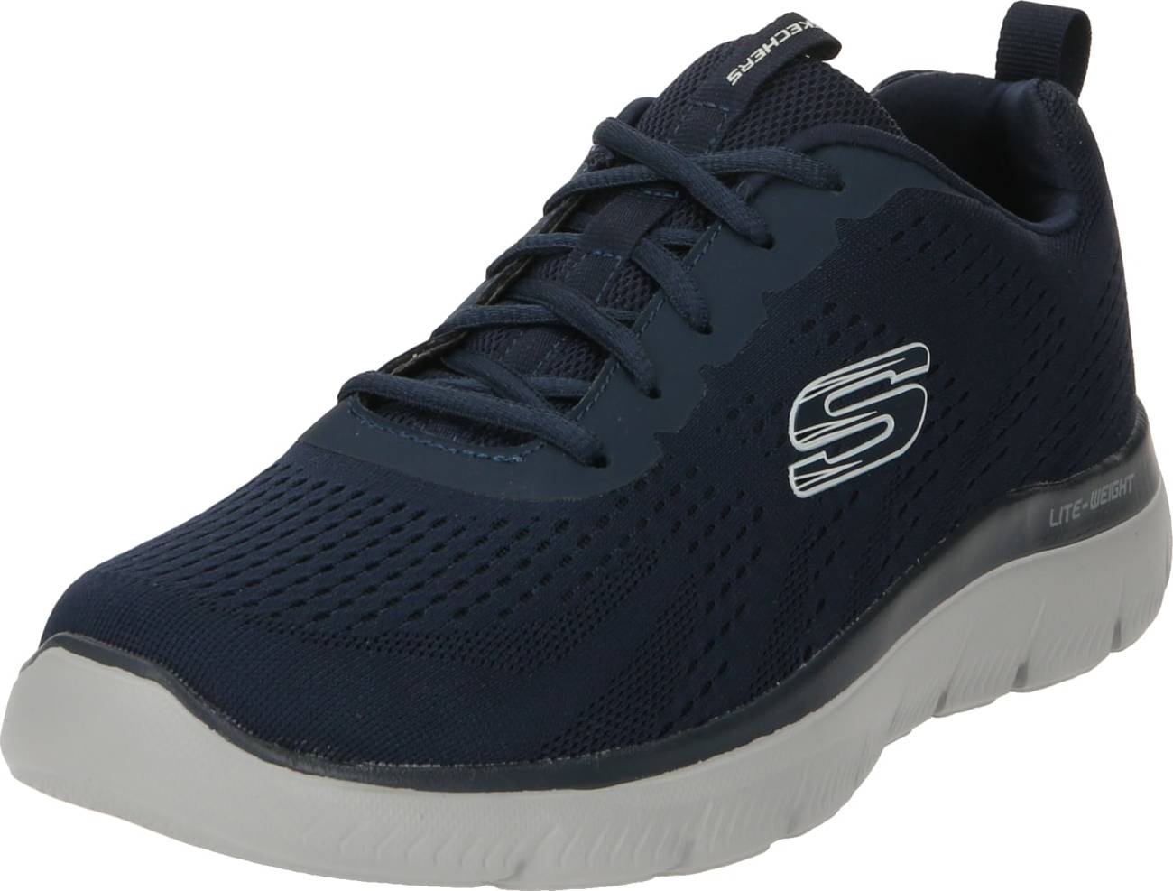 Tenisky Skechers námořnická modř / stříbrně šedá