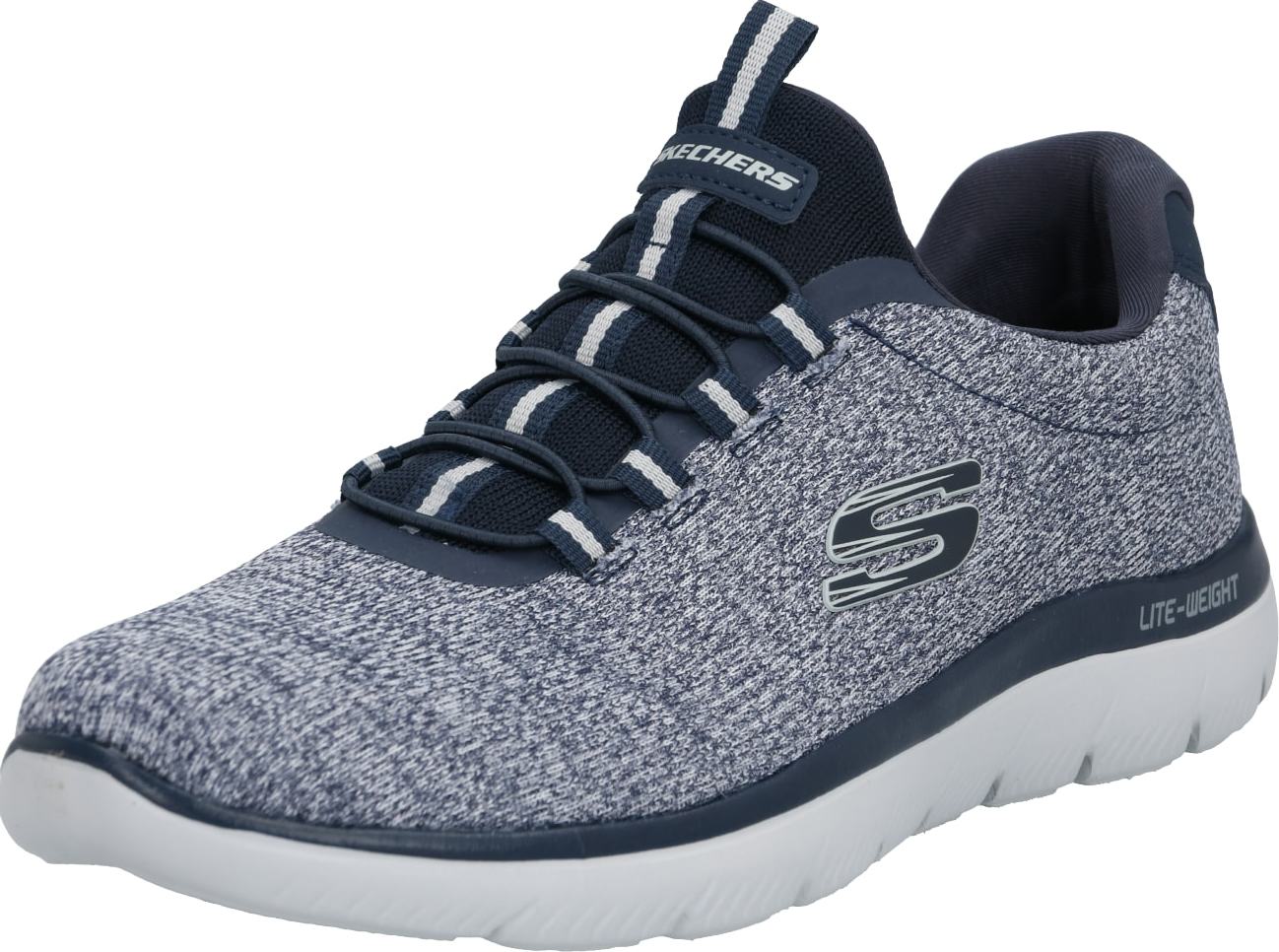 Tenisky 'Summits Forton' Skechers kobaltová modř / bílá