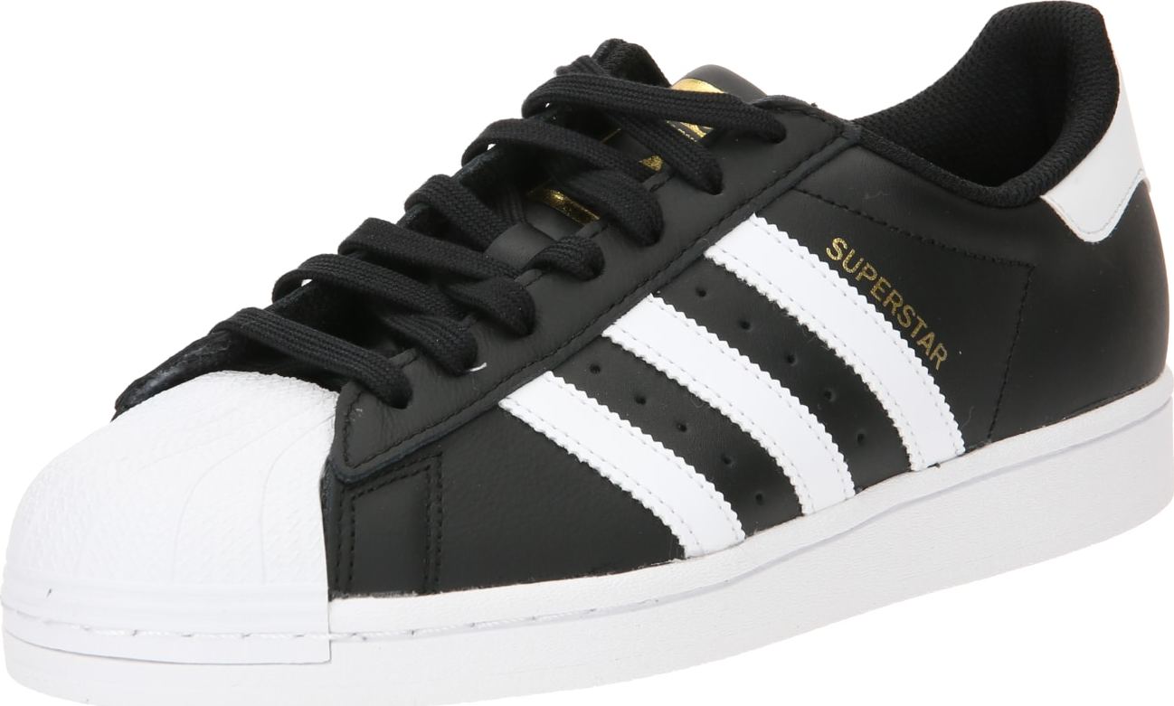 Tenisky 'Superstar' adidas Originals zlatá / černá / bílá