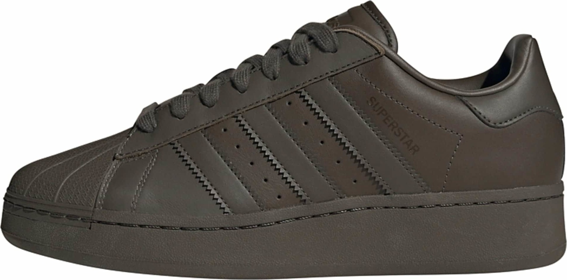 Tenisky 'Superstar XLG' adidas Originals tmavě zelená