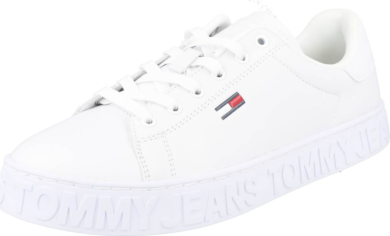 Tenisky Tommy Jeans námořnická modř / ohnivá červená / bílá