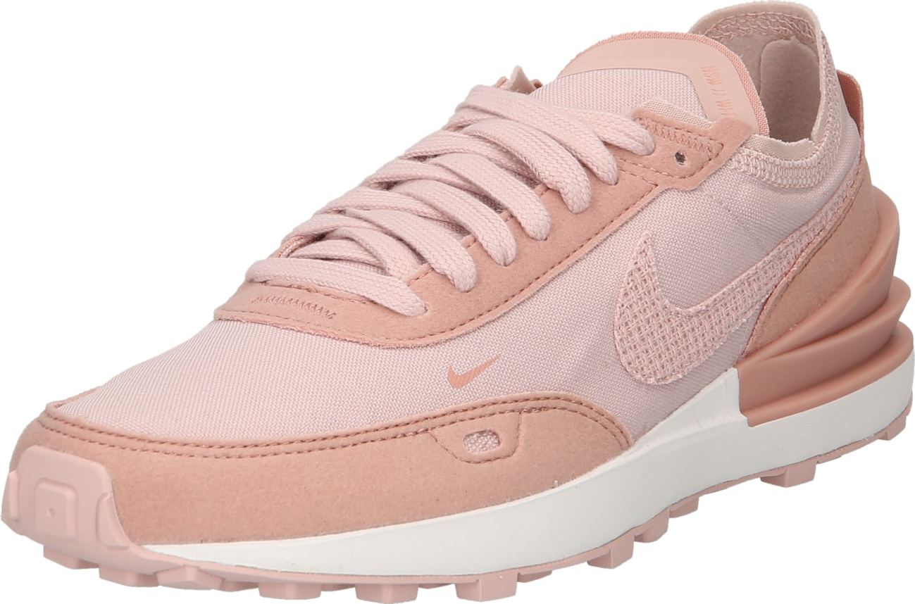 Tenisky 'Waffle One' Nike Sportswear pastelově růžová / světle růžová