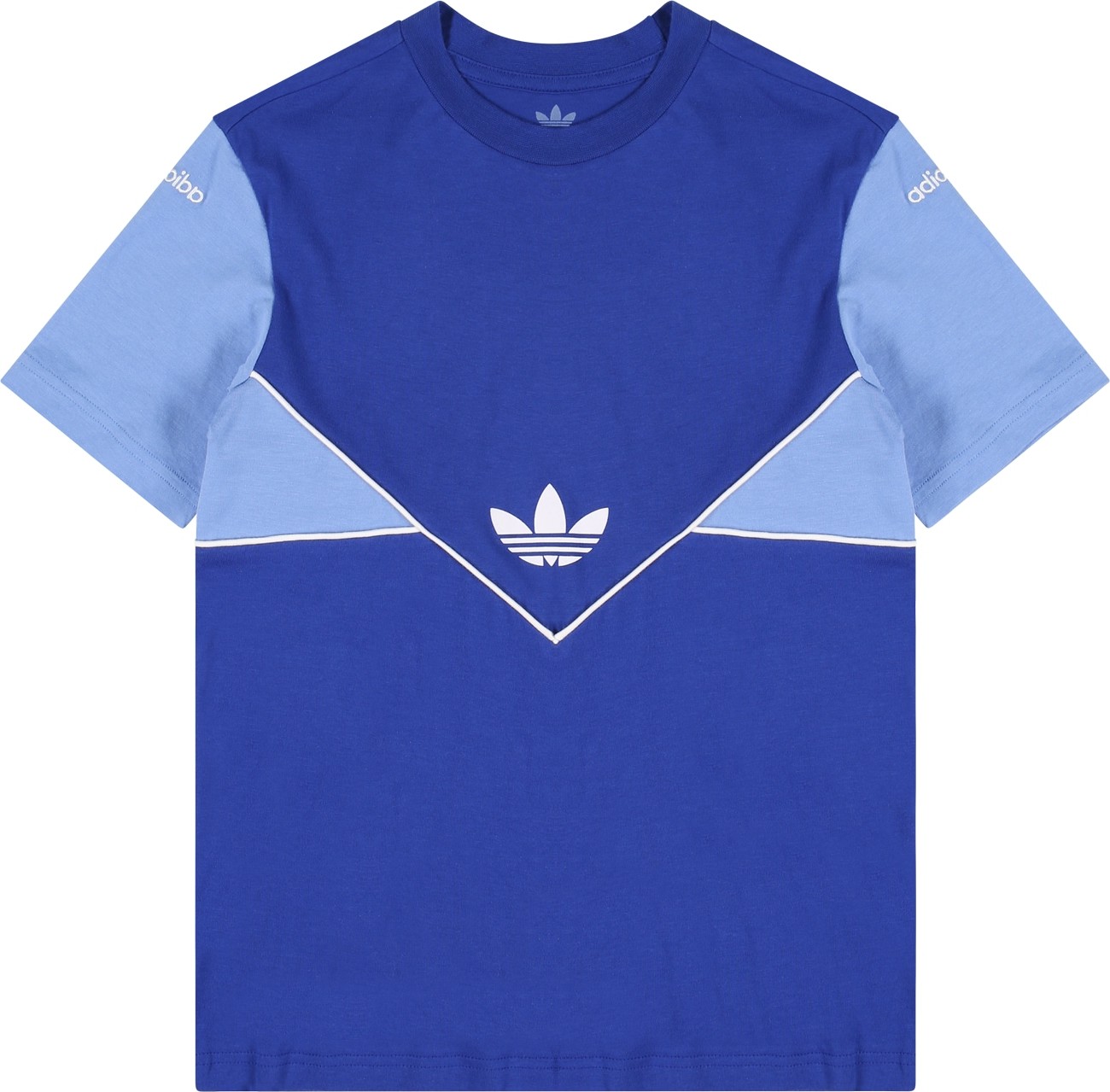 Tričko 'Adicolor' adidas Originals modrá / světlemodrá / bílá