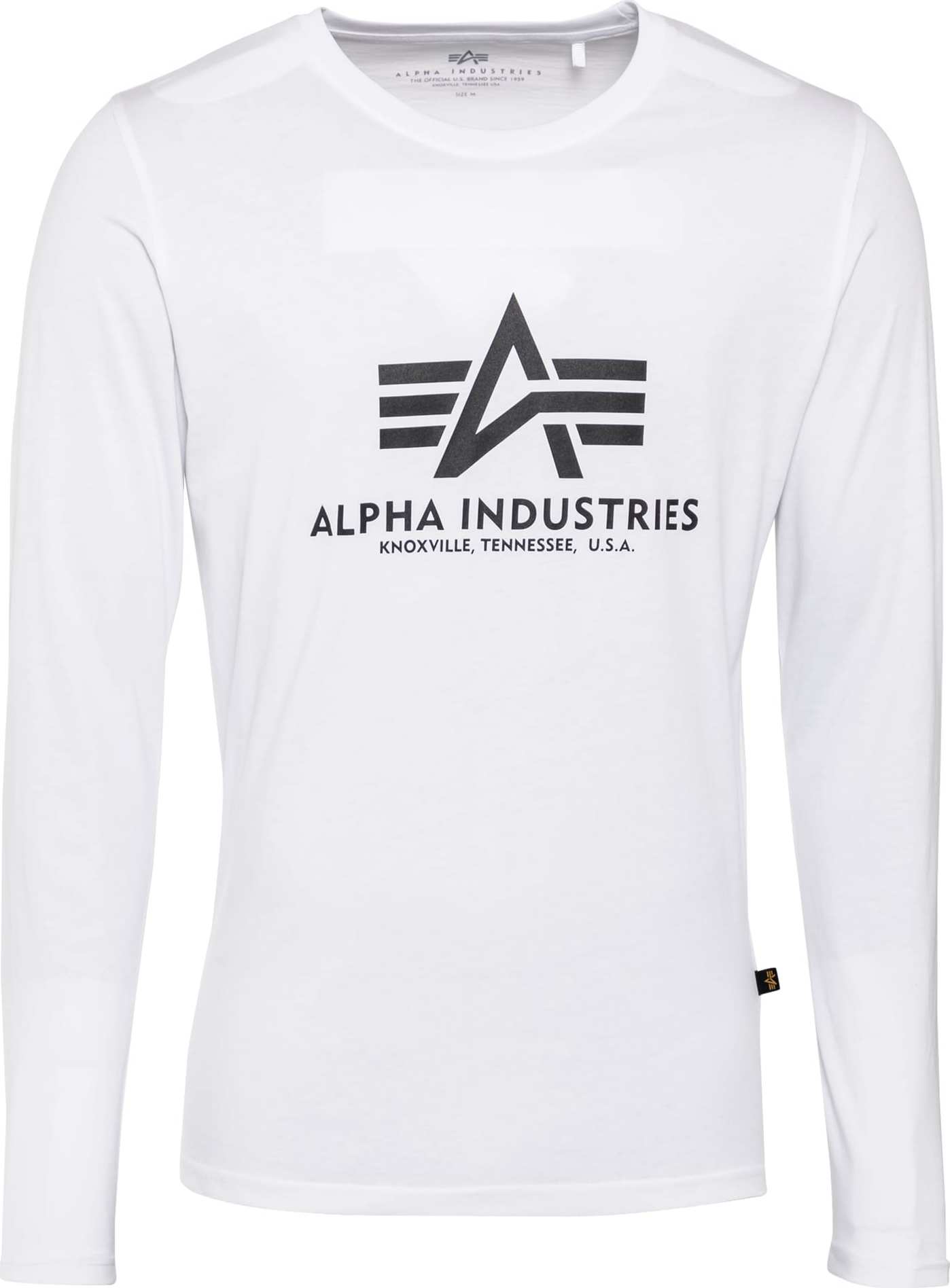Tričko alpha industries černá / offwhite