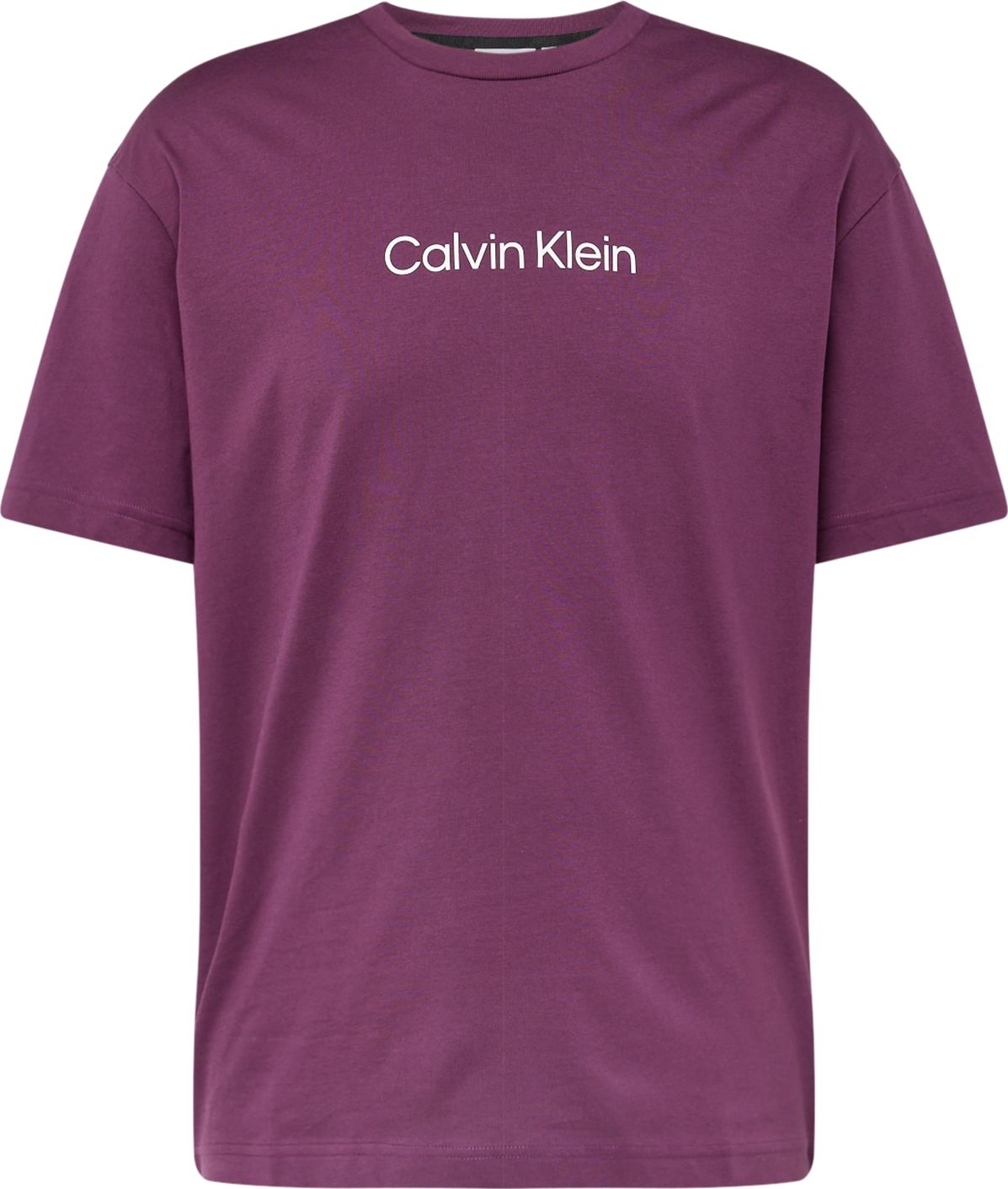 Tričko Calvin Klein ostružinová / bílá