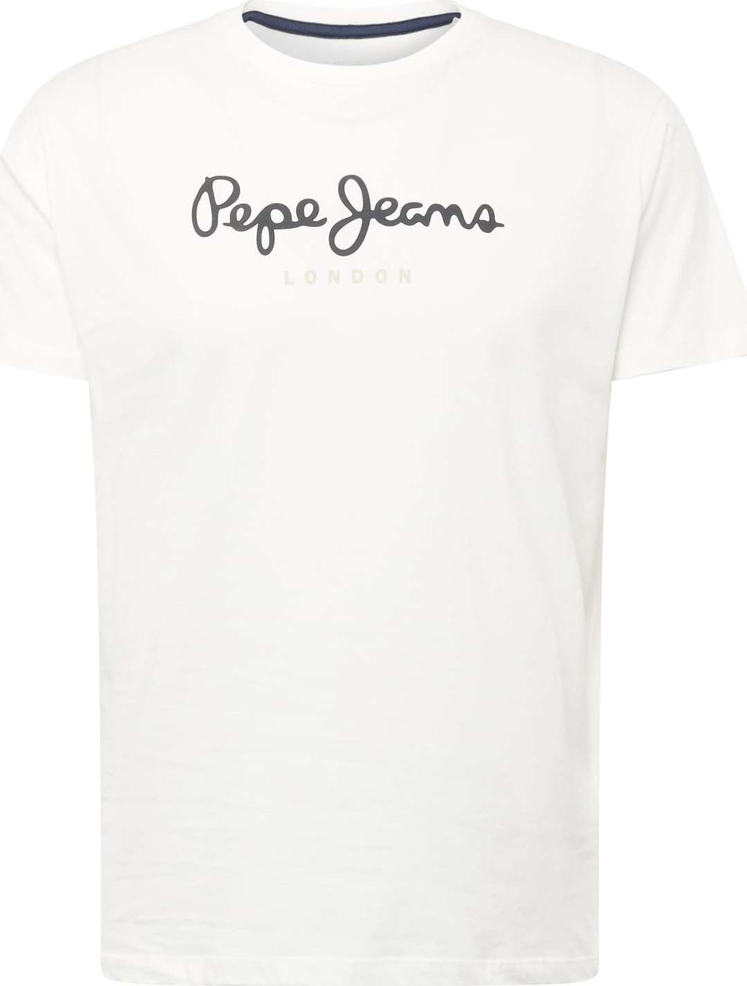 Tričko 'EGGO' Pepe Jeans starobéžová / černá / offwhite