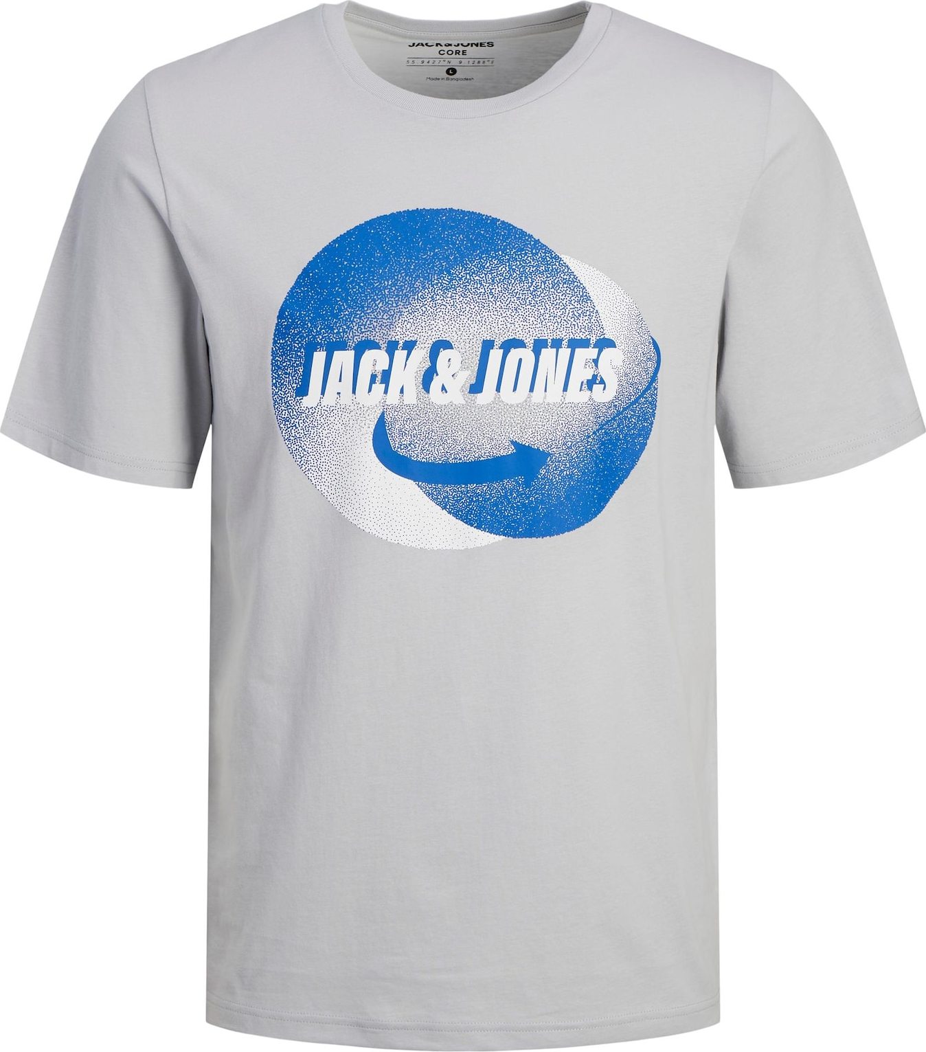 Tričko 'FILTER' jack & jones modrá / šedá / bílá