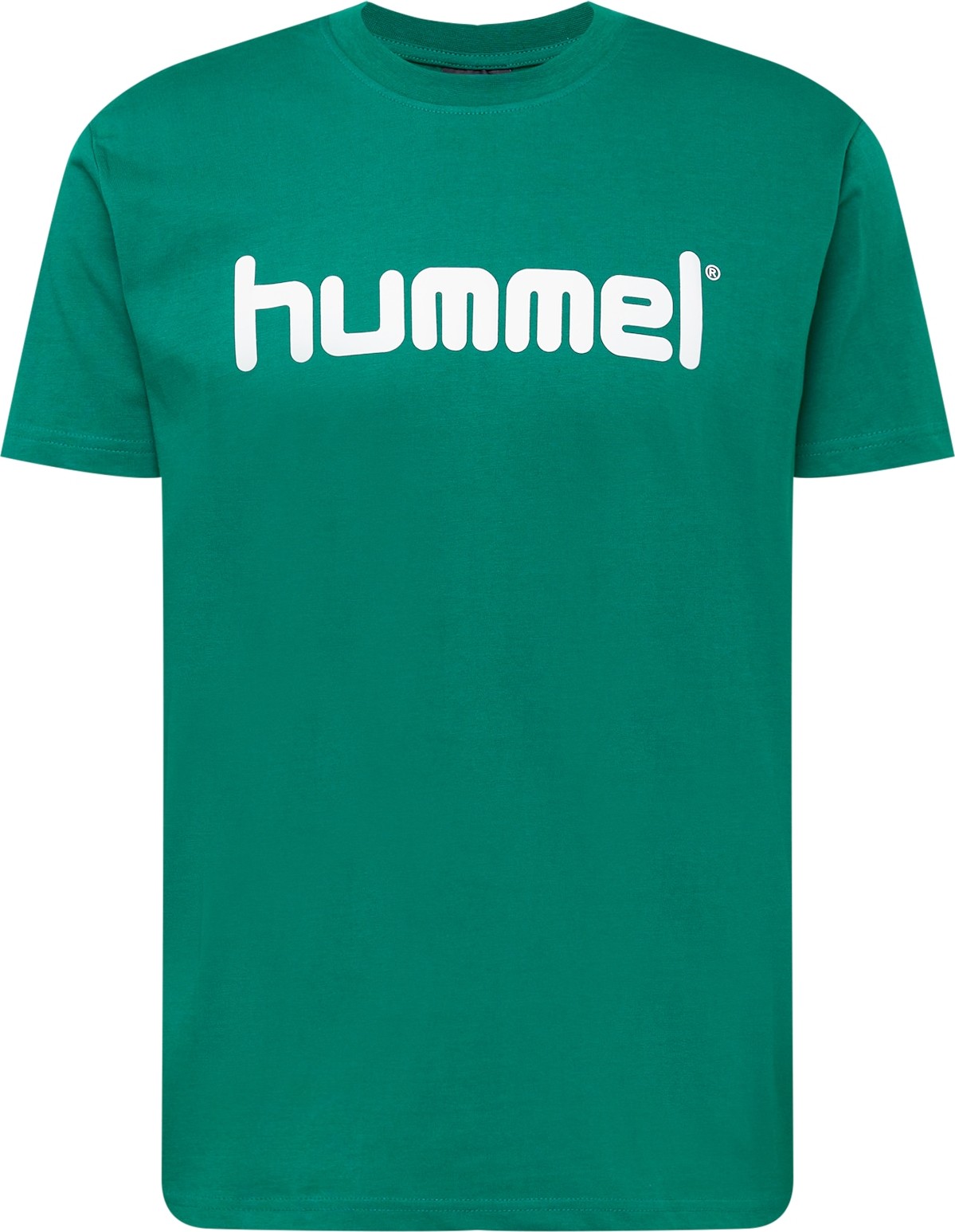 Tričko Hummel zelená / bílá