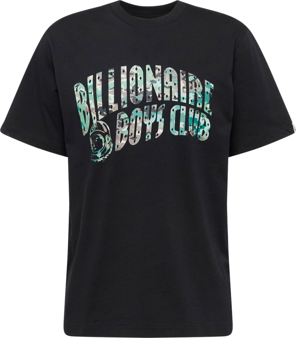 Tričko 'NOTHING' Billionaire Boys Club tmavě šedá / nefritová / černá / bílá