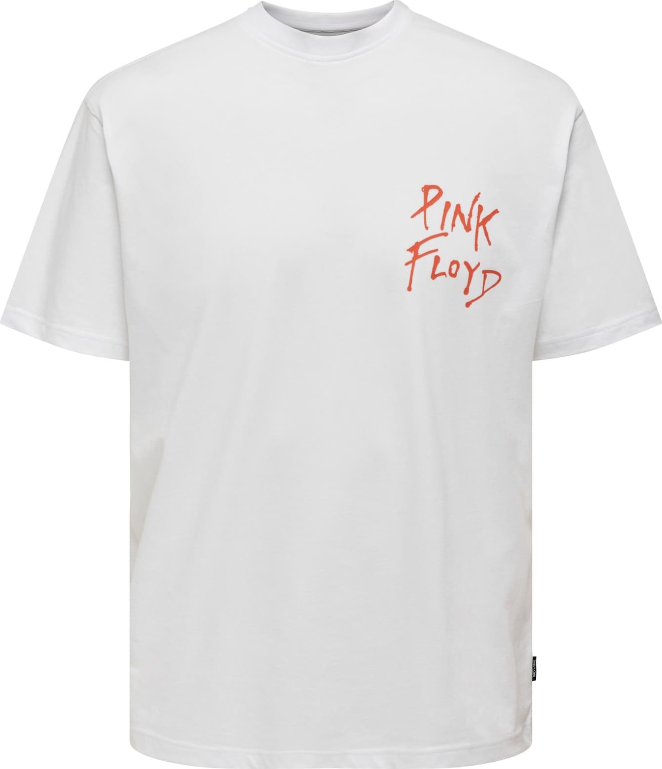 Tričko 'PINK FLOYD' Only & Sons červená / bílá