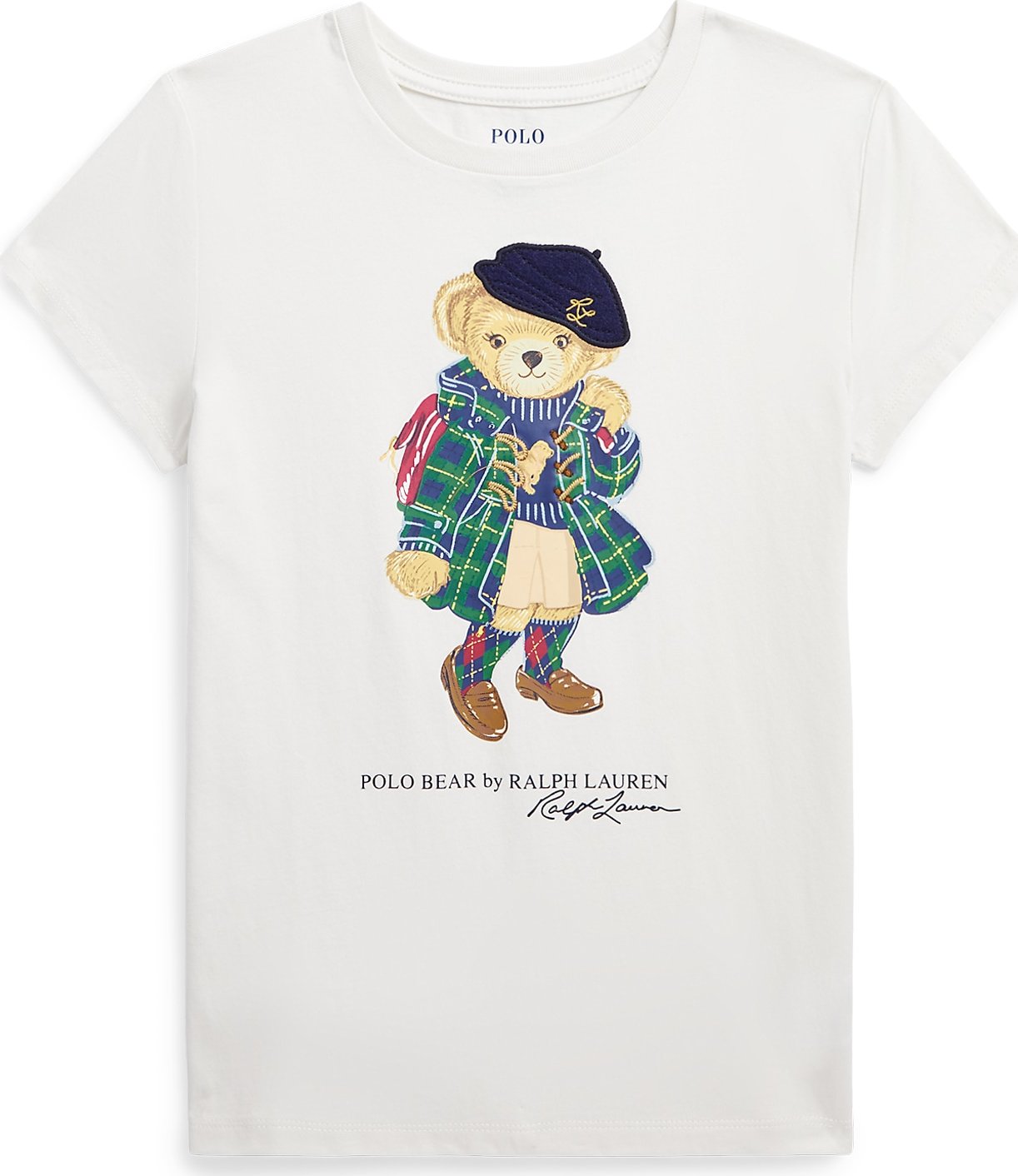 Tričko Polo Ralph Lauren champagne / enciánová modrá / trávově zelená / bílá