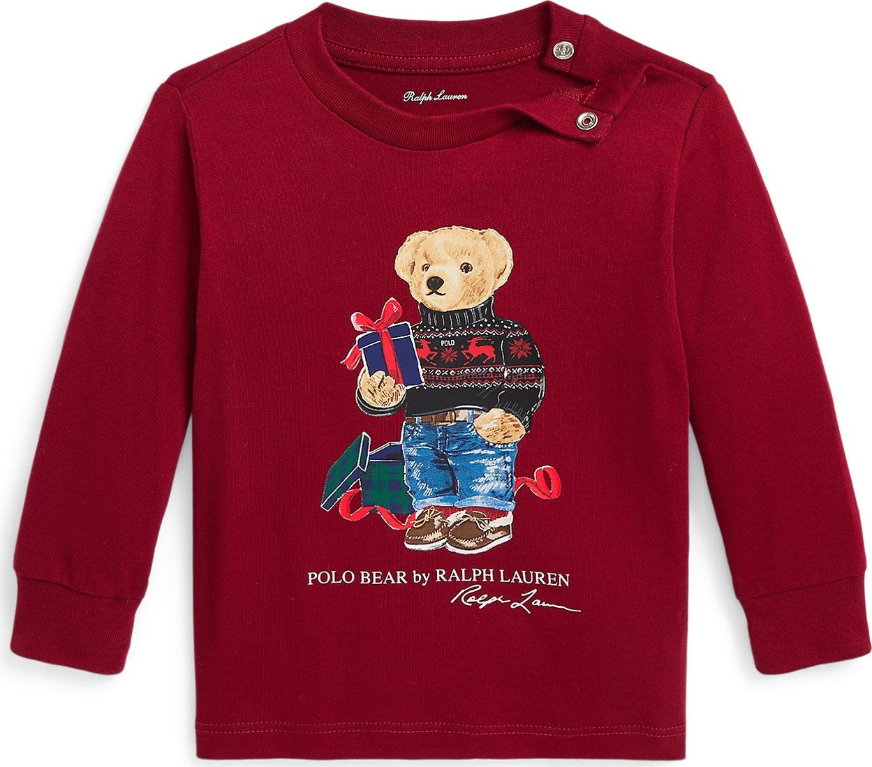 Tričko Polo Ralph Lauren modrá / světle hnědá / tmavě červená / černá