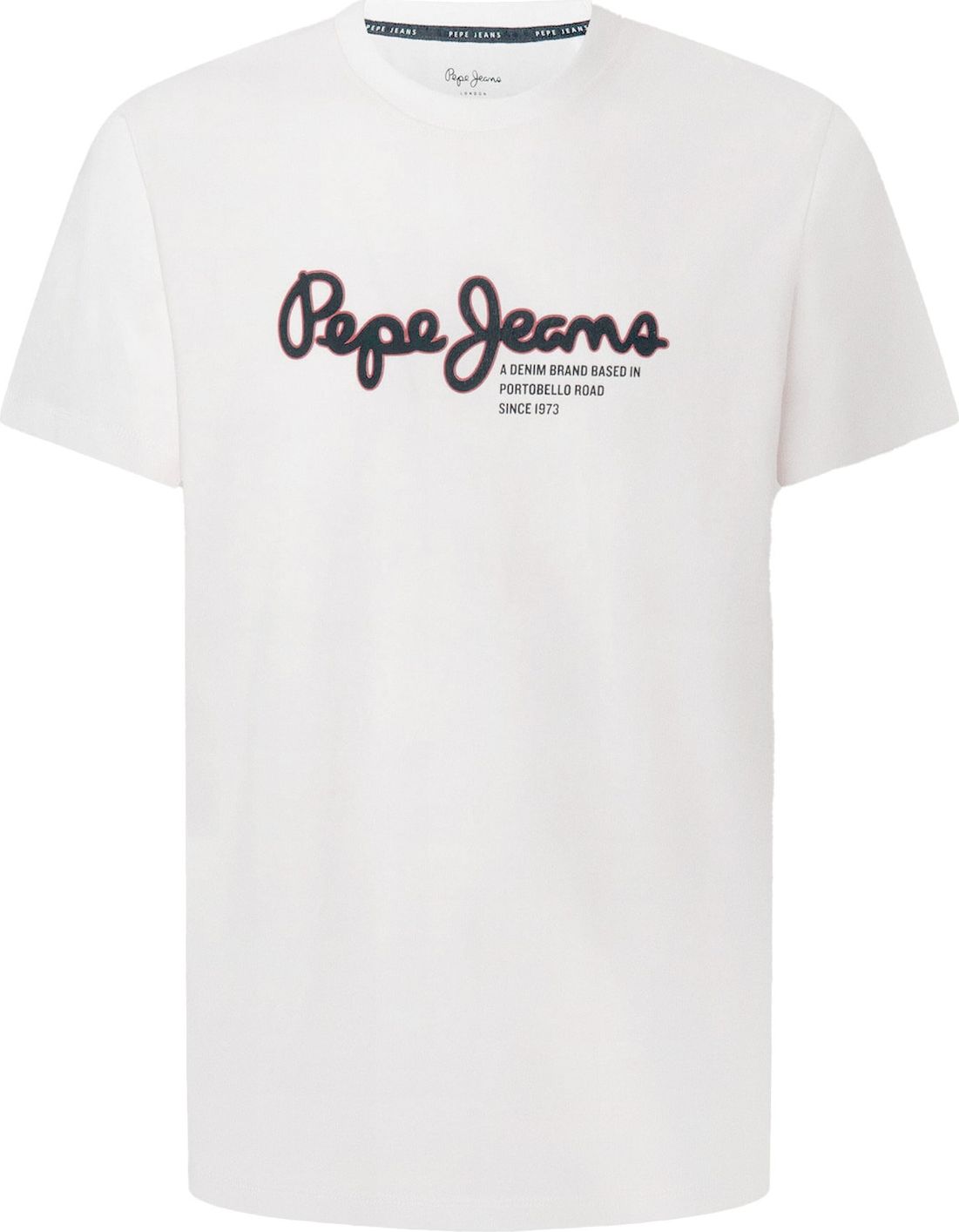 Tričko 'WIDO' Pepe Jeans růže / černá / offwhite