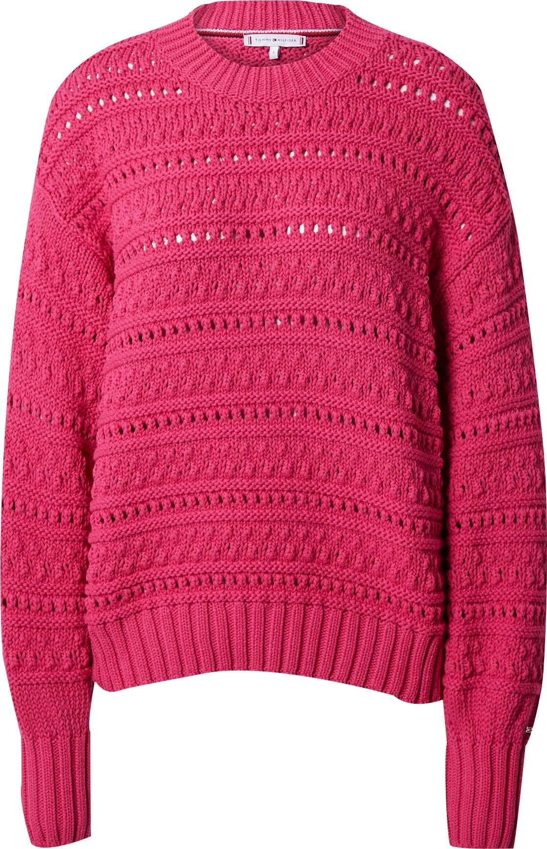 Svetr Tommy Hilfiger magenta