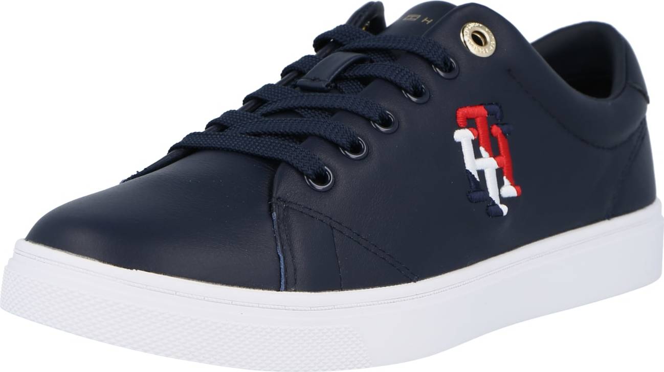 Tenisky Tommy Hilfiger námořnická modř / ohnivá červená / bílá