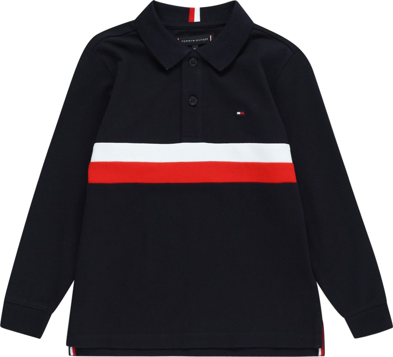 Tričko Tommy Hilfiger námořnická modř / červená / bílá