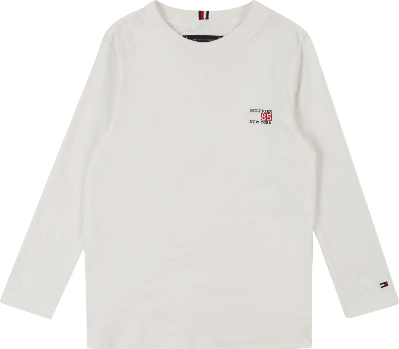 Tričko Tommy Hilfiger námořnická modř / ohnivá červená / offwhite