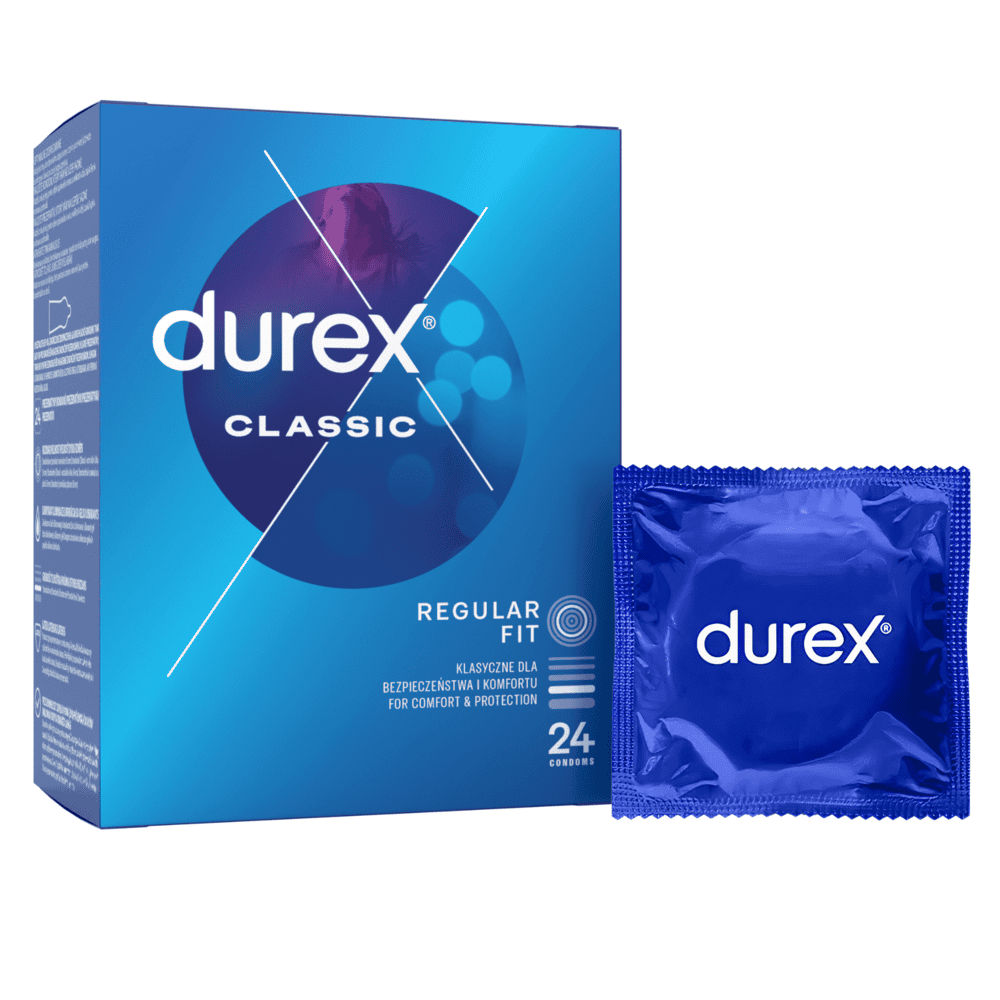 Durex kondomy Classic 24 ks Durex