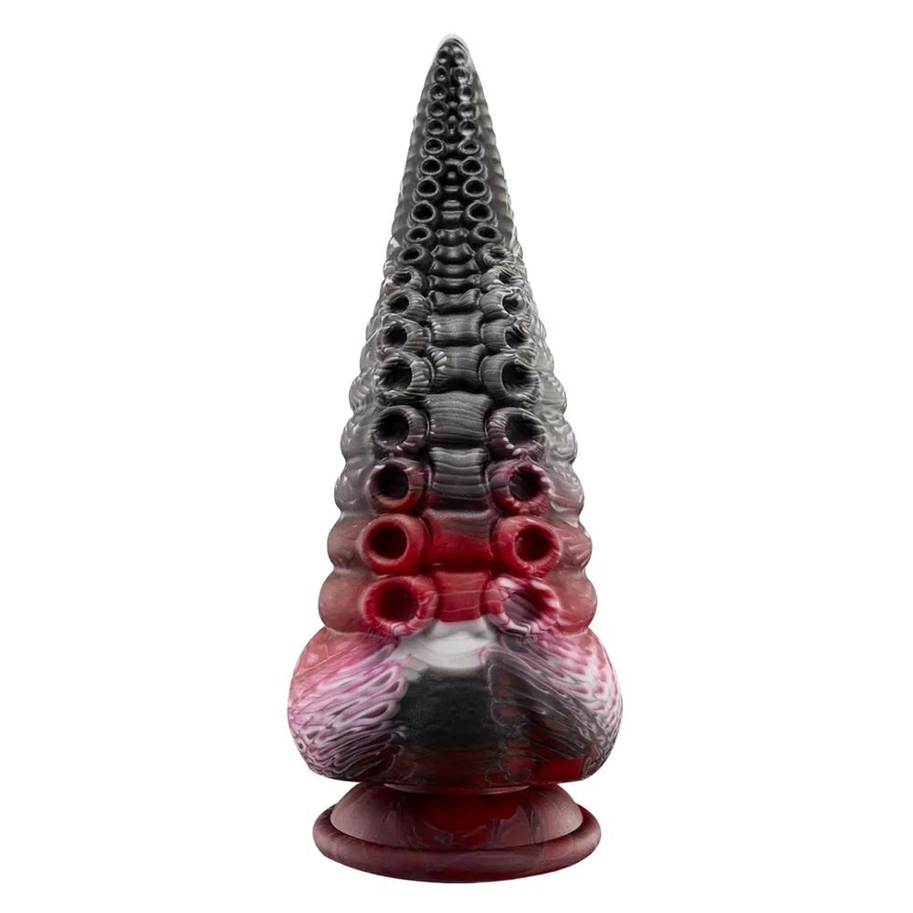 Lava Anální kolík/ dildo 22 cm - červené