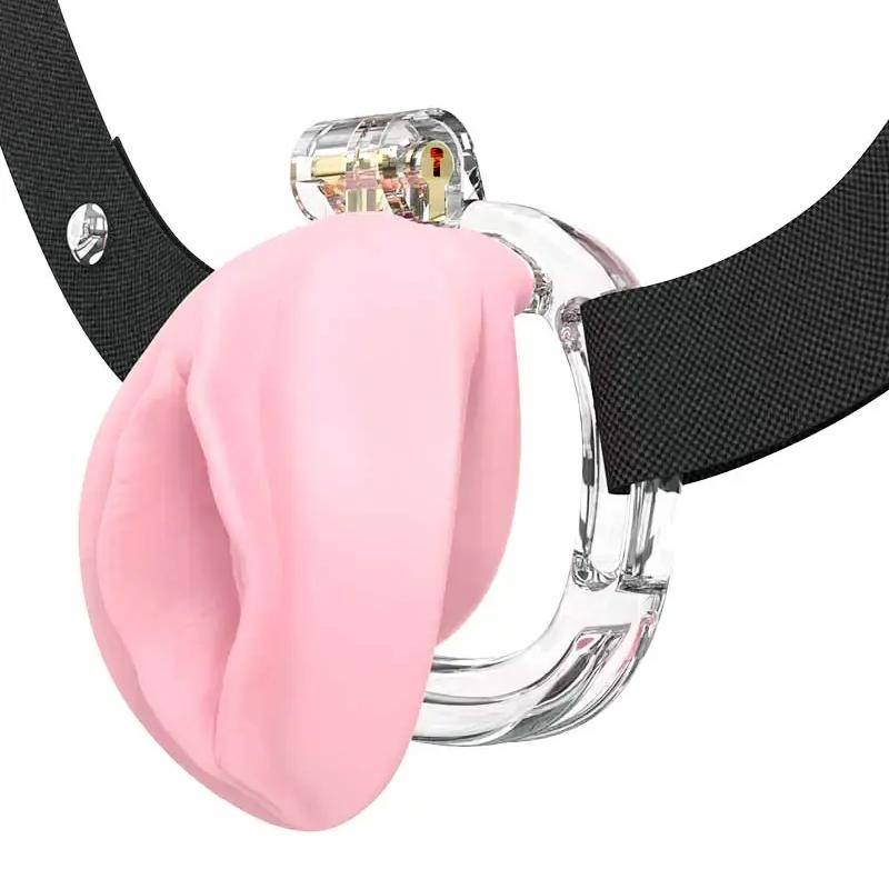 P-CAGE PC10 Klec na penis Pussy - růžová Rimba